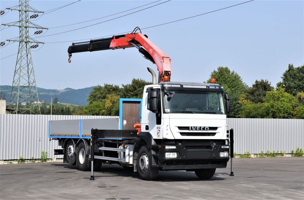 Iveco Stralis 310 PRITSCHE 7,05m +KRAN +FUNK Iveco Stralis 310 PRITSCHE 7,05m +KRAN +FUNK - Камион со кран: слика 1 Iveco Stralis 310 PRITSCHE 7,05m +KRAN +FUNK Iveco Stralis 310 PRITSCHE 7,05m +KRAN +FUNK - Камион со кран: слика 1