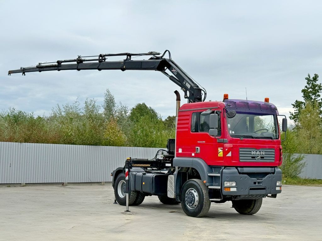 MAN TGS 18.480 * HIAB 144 D - HIDUO + FUNK/ 4x4 *TOP - Камион влекач: слика 2 MAN TGS 18.480 * HIAB 144 D - HIDUO + FUNK/ 4x4 *TOP - Камион влекач: слика 2