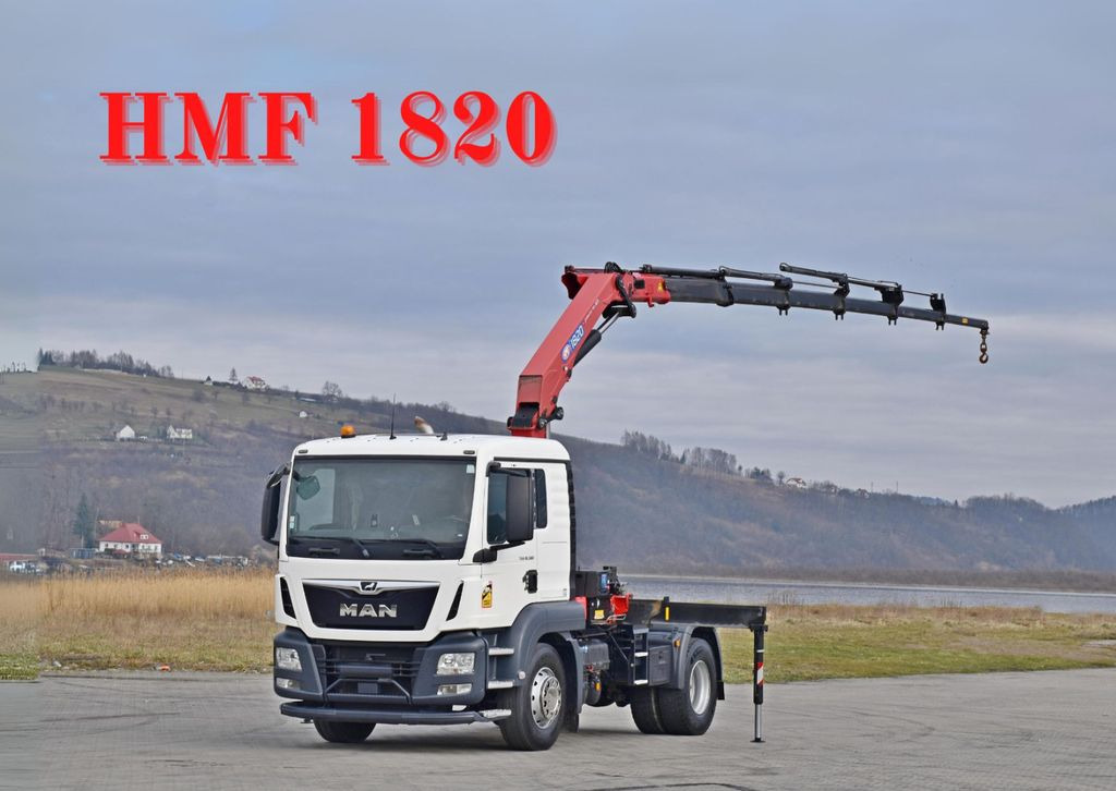 MAN TGS 18.500 Sattelzugmaschine + KRAN/FUNK MAN TGS 18.500 Sattelzugmaschine + KRAN/FUNK - Камион влекач: слика 1 MAN TGS 18.500 Sattelzugmaschine + KRAN/FUNK MAN TGS 18.500 Sattelzugmaschine + KRAN/FUNK - Камион влекач: слика 1