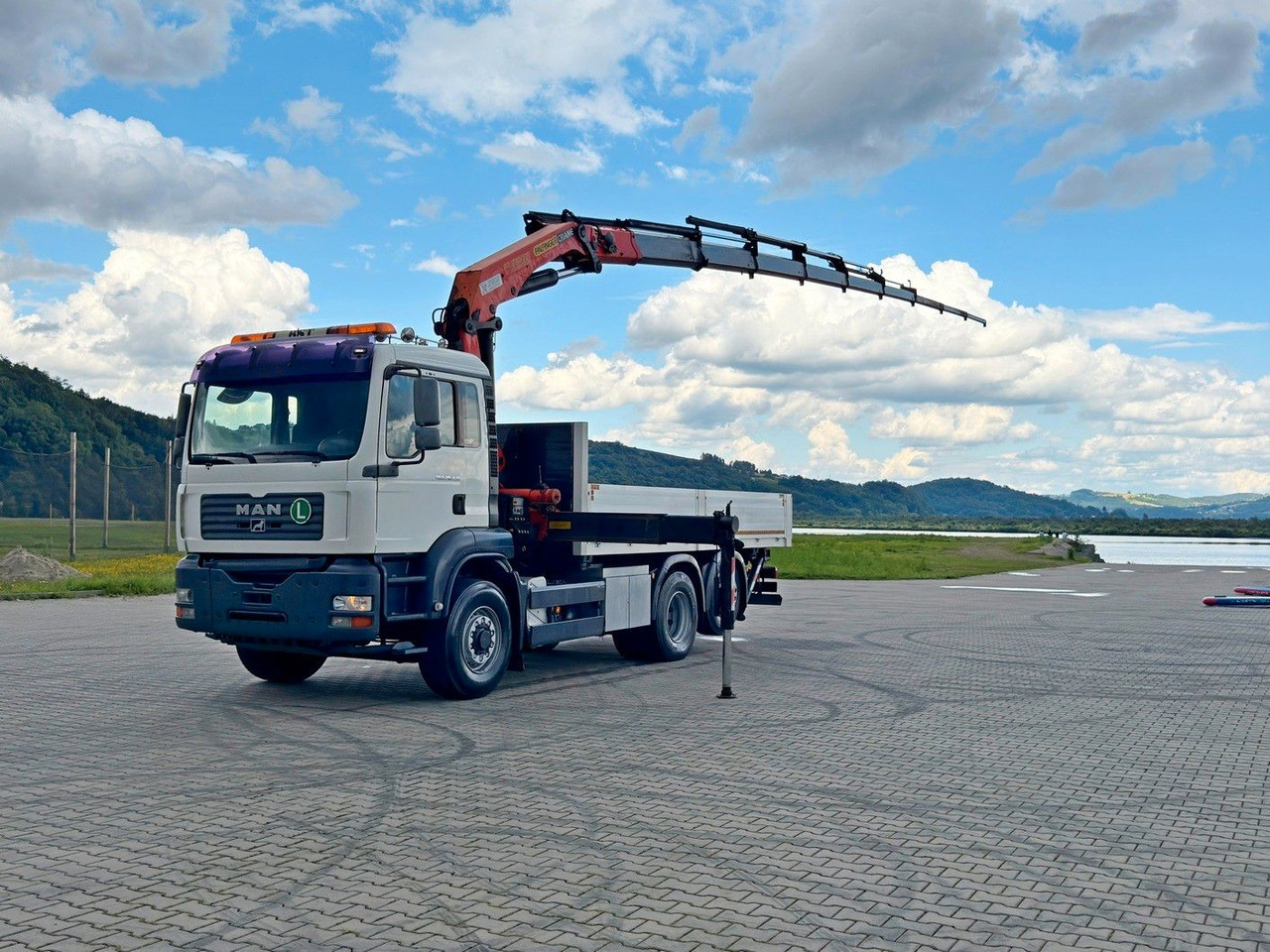 MAN TGA 26.430 Pritsche 5,50m + KRAN+ FUNK/6-4H2 MAN TGA 26.430 * PK 23002 + FUNK/6-4H2 - Камион со кран: слика 2 MAN TGA 26.430 Pritsche 5,50m + KRAN+ FUNK/6-4H2 MAN TGA 26.430 * PK 23002 + FUNK/6-4H2 - Камион со кран: слика 2