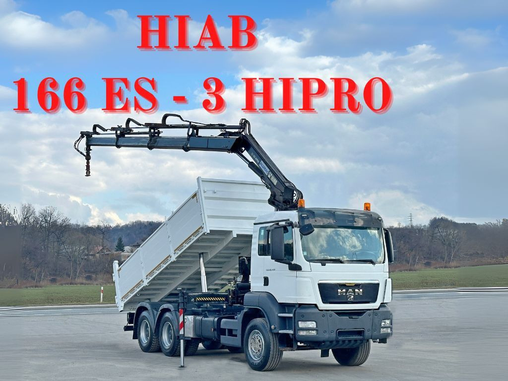 MAN TGS 26.400 * HIAB 166 ES - 3 HIPRO + FUNK * 6x4 MAN TGS 26.400 * HIAB 166 ES - 3 HIPRO + FUNK * 6x4 - Камион со кран, Кипер: слика 1 MAN TGS 26.400 * HIAB 166 ES - 3 HIPRO + FUNK * 6x4 MAN TGS 26.400 * HIAB 166 ES - 3 HIPRO + FUNK * 6x4 - Камион со кран, Кипер: слика 1
