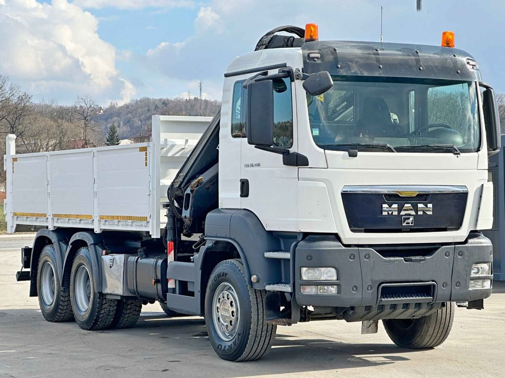 MAN TGS 26.400 * HIAB 166 ES - 3 HIPRO + FUNK * 6x4 MAN TGS 26.400 * HIAB 166 ES - 3 HIPRO + FUNK * 6x4 - Камион со кран, Кипер: слика 3 MAN TGS 26.400 * HIAB 166 ES - 3 HIPRO + FUNK * 6x4 MAN TGS 26.400 * HIAB 166 ES - 3 HIPRO + FUNK * 6x4 - Камион со кран, Кипер: слика 3