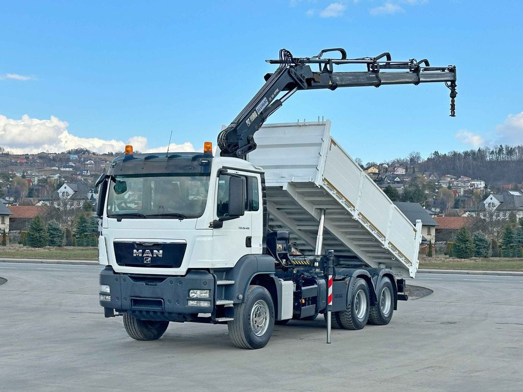 MAN TGS 26.400 * HIAB 166 ES - 3 HIPRO + FUNK * 6x4 MAN TGS 26.400 * HIAB 166 ES - 3 HIPRO + FUNK * 6x4 - Камион со кран, Кипер: слика 2 MAN TGS 26.400 * HIAB 166 ES - 3 HIPRO + FUNK * 6x4 MAN TGS 26.400 * HIAB 166 ES - 3 HIPRO + FUNK * 6x4 - Камион со кран, Кипер: слика 2