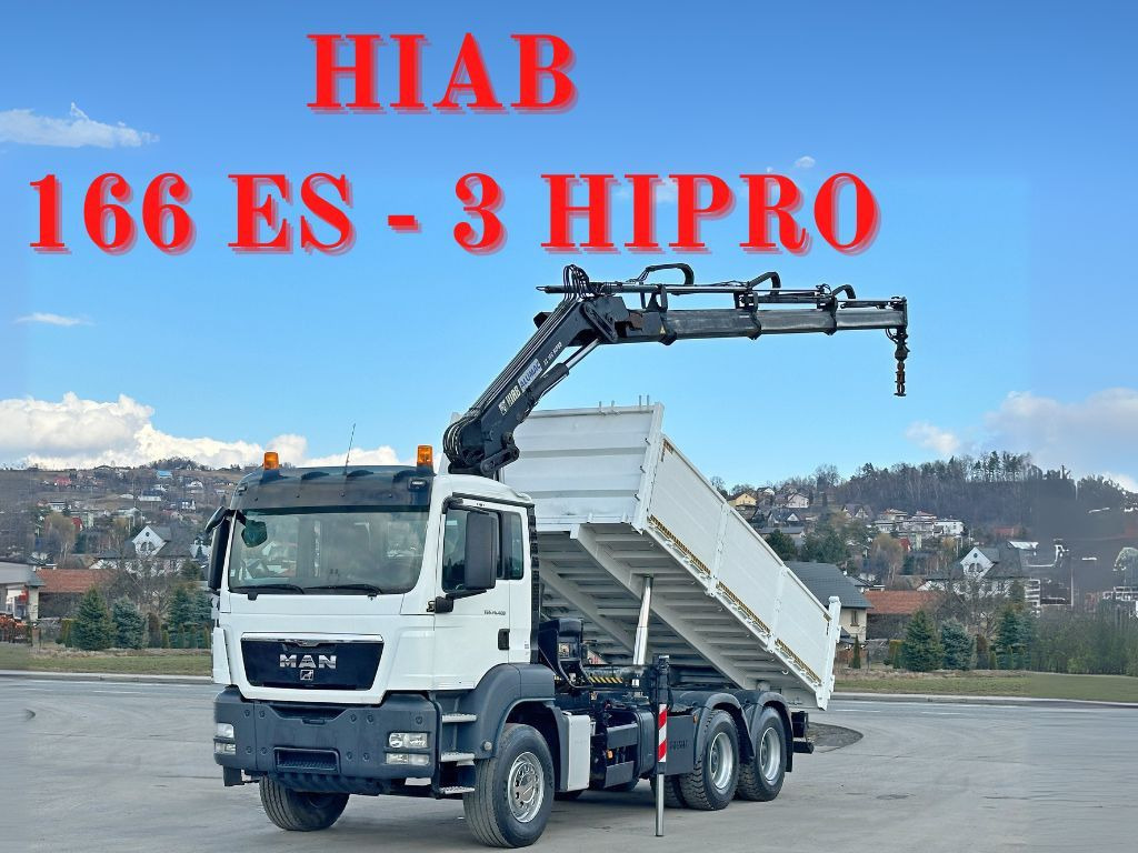 MAN TGS 26.400 * HIAB 166 ES - 3 HIPRO + FUNK * 6x4 - Кипер, Камион со кран: слика 1 MAN TGS 26.400 * HIAB 166 ES - 3 HIPRO + FUNK * 6x4 - Кипер, Камион со кран: слика 1