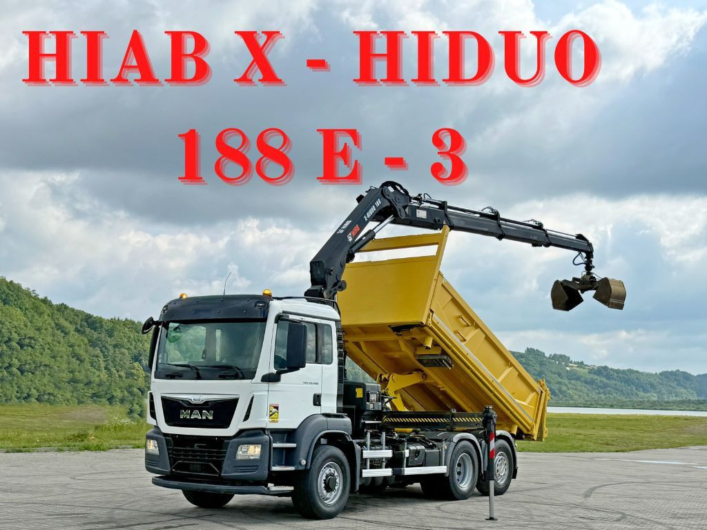 MAN TGS 26.400 * HIAB X-HIDUO 188 E-3 + FUNK * 6x4 - Камион со кран: слика 1 MAN TGS 26.400 * HIAB X-HIDUO 188 E-3 + FUNK * 6x4 - Камион со кран: слика 1