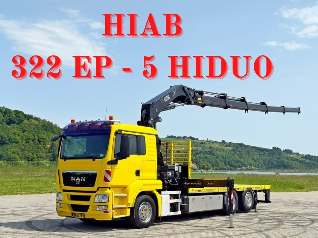 MAN TGS 26.440 * HIAB 322 EP - 5 HIDUO/ FUNK * TOP MAN TGS 26.440 * HIAB 322 EP - 5 HIDUO/ FUNK * TOP - Камион со кран, Камион со платформа: слика 1 MAN TGS 26.440 * HIAB 322 EP - 5 HIDUO/ FUNK * TOP MAN TGS 26.440 * HIAB 322 EP - 5 HIDUO/ FUNK * TOP - Камион со кран, Камион со платформа: слика 1