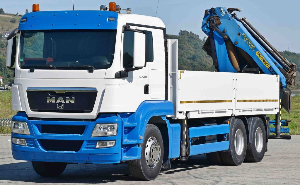 MAN TGS 26.480 * PK 27002 + JIB PJ060 + FUNK / 6x4 MAN TGS 26.480 * PK 27002 + JIB PJ060 + FUNK / 6x4 - Камион со кран: слика 3 MAN TGS 26.480 * PK 27002 + JIB PJ060 + FUNK / 6x4 MAN TGS 26.480 * PK 27002 + JIB PJ060 + FUNK / 6x4 - Камион со кран: слика 3