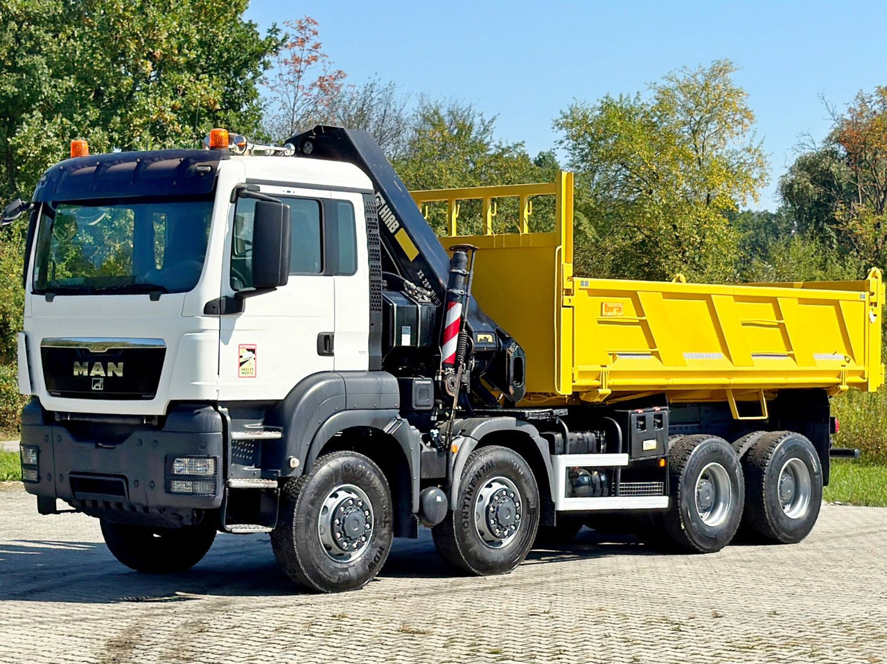 MAN TGS 32.510 * HIAB 288 EP - 5HIDUO/ FUNK * 8x8 - Кипер, Камион со кран: слика 5 MAN TGS 32.510 * HIAB 288 EP - 5HIDUO/ FUNK * 8x8 - Кипер, Камион со кран: слика 5