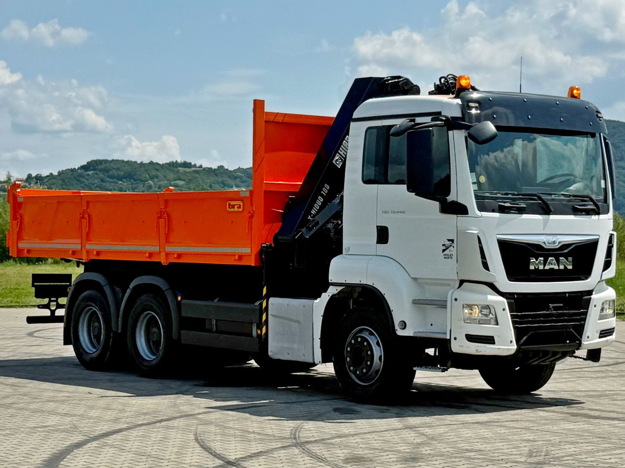 MAN TGS 33.440 * HIAB X-HIDUO 188 E-5 + FUNK * 6x4 - Кипер, Камион со кран: слика 3 MAN TGS 33.440 * HIAB X-HIDUO 188 E-5 + FUNK * 6x4 - Кипер, Камион со кран: слика 3