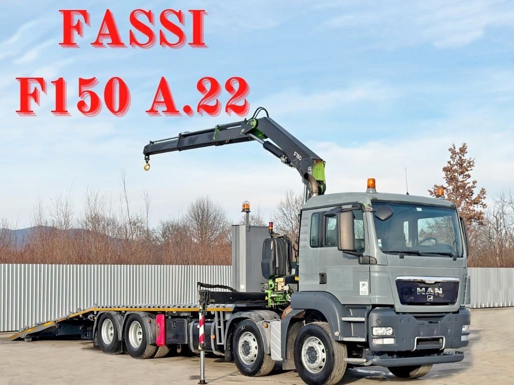 MAN TGS 35.360 * FASSI F150 A.22 + FUNK* TOPZUSTAND - Камион за влечење: слика 1 MAN TGS 35.360 * FASSI F150 A.22 + FUNK* TOPZUSTAND - Камион за влечење: слика 1