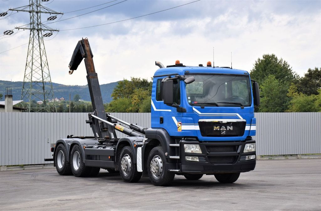 MAN TGS 35.400 Abrollkipper *8x4* Top Zustand! - Камион со кука за подигање: слика 2 MAN TGS 35.400 Abrollkipper *8x4* Top Zustand! - Камион со кука за подигање: слика 2