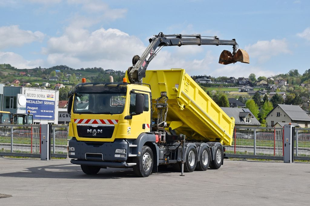 MAN TGS 35.440 * HIAB 122 B-3 DUO / 8x4 - Камион со кран, Кипер: слика 2 MAN TGS 35.440 * HIAB 122 B-3 DUO / 8x4 - Камион со кран, Кипер: слика 2