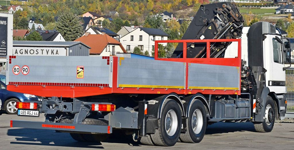 Камион со кран Mercedes-Benz ACTROS 2635 Pritsche 6,40m + HIAB 400 E-5 + FUNK: слика 7