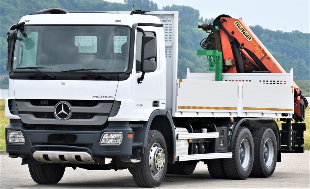 Mercedes-Benz ACTROS 2636 * PK 16002 C + FUNK/6x4 - Камион со кран, Камион со платформа: слика 3 Mercedes-Benz ACTROS 2636 * PK 16002 C + FUNK/6x4 - Камион со кран, Камион со платформа: слика 3