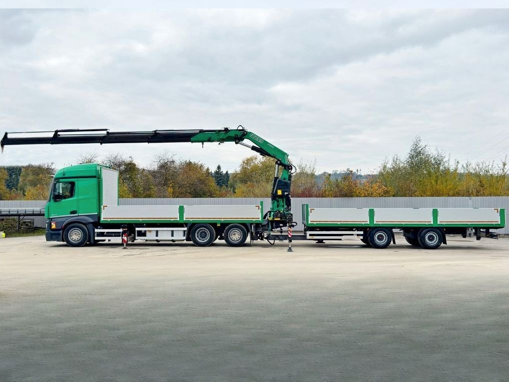 Mercedes-Benz ACTROS 2645* FASSI F345 RA 2.4/FUNK+Anhänger - Камион со кран: слика 5 Mercedes-Benz ACTROS 2645* FASSI F345 RA 2.4/FUNK+Anhänger - Камион со кран: слика 5