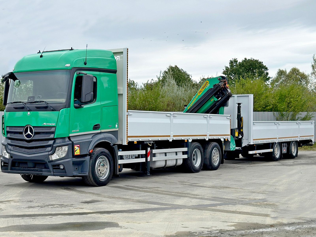 Mercedes-Benz ACTROS 2645* PK 34002 - SH C/FUNK+Anhänger* TOP - Камион со кран: слика 3 Mercedes-Benz ACTROS 2645* PK 34002 - SH C/FUNK+Anhänger* TOP - Камион со кран: слика 3