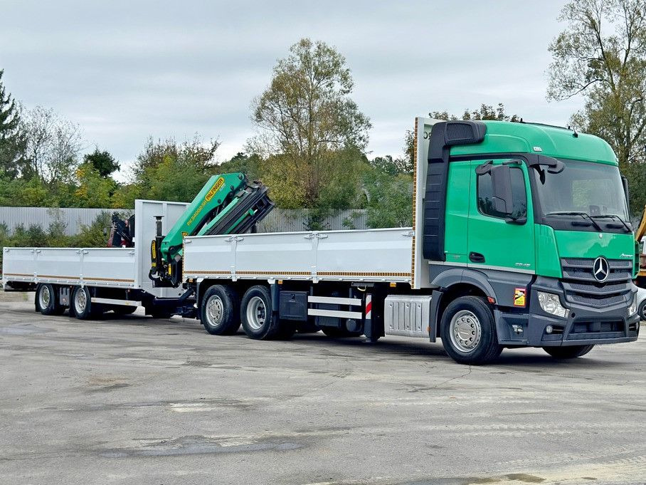 Mercedes-Benz ACTROS 2645* PK 34002 - SH C/FUNK+Anhänger* TOP - Камион со кран: слика 4 Mercedes-Benz ACTROS 2645* PK 34002 - SH C/FUNK+Anhänger* TOP - Камион со кран: слика 4