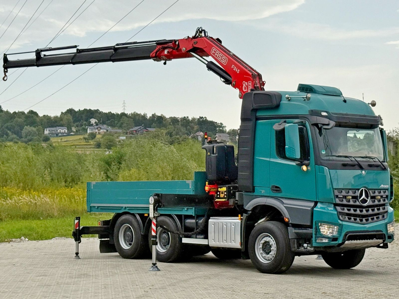 Mercedes-Benz AROCS 2548* FASSI F245A.0.24 E + FUNK / 6x4 *TOP - Камион со кран: слика 2 Mercedes-Benz AROCS 2548* FASSI F245A.0.24 E + FUNK / 6x4 *TOP - Камион со кран: слика 2