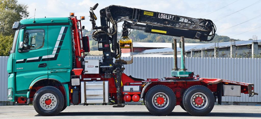Mercedes-Benz AROCS 3363 *HOLZTRANSPORTER * LOGLIFT 251S /6x4 - Камион за дрва, Камион со кран: слика 5 Mercedes-Benz AROCS 3363 *HOLZTRANSPORTER * LOGLIFT 251S /6x4 - Камион за дрва, Камион со кран: слика 5