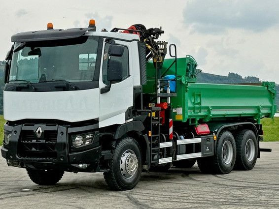 Renault C 430 *KIPPER 5,10 m + PK 16001 - K B* 6x4 - Кипер, Камион со кран: слика 5 Renault C 430 *KIPPER 5,10 m + PK 16001 - K B* 6x4 - Кипер, Камион со кран: слика 5