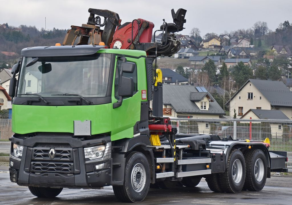 Renault C430* ABROLLKIPPER *LIV 170Z 78 * 6x4 - Камион со кука за подигање, Камион со кран: слика 4 Renault C430* ABROLLKIPPER *LIV 170Z 78 * 6x4 - Камион со кука за подигање, Камион со кран: слика 4