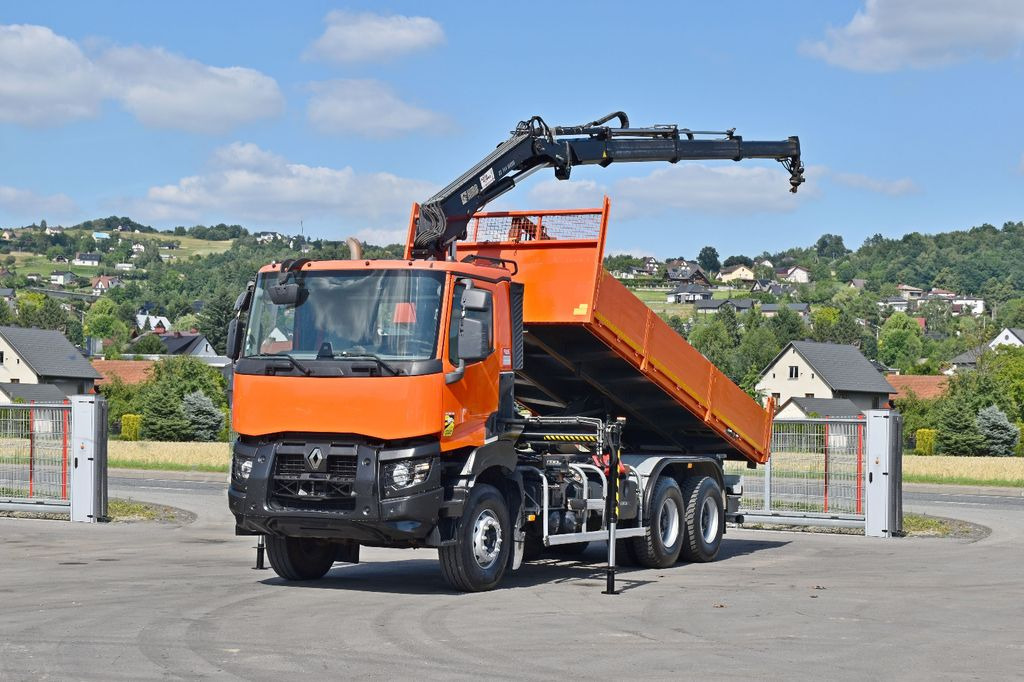 Renault K 430 * HIAB 144 B-3 HIDUO + FUNK / 6x4 - Камион со кран, Кипер: слика 2 Renault K 430 * HIAB 144 B-3 HIDUO + FUNK / 6x4 - Камион со кран, Кипер: слика 2