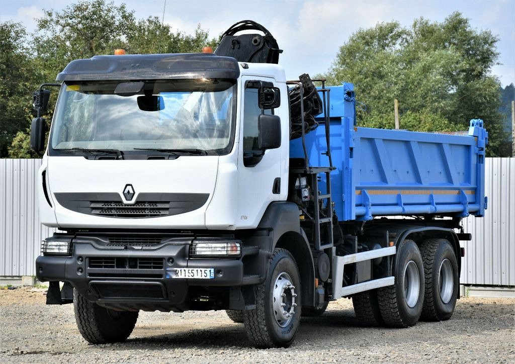 Renault KERAX 370 DXI* HIAB 122B-3 HIDUO/FUNK * 6x4 - Кипер, Камион со кран: слика 5 Renault KERAX 370 DXI* HIAB 122B-3 HIDUO/FUNK * 6x4 - Кипер, Камион со кран: слика 5