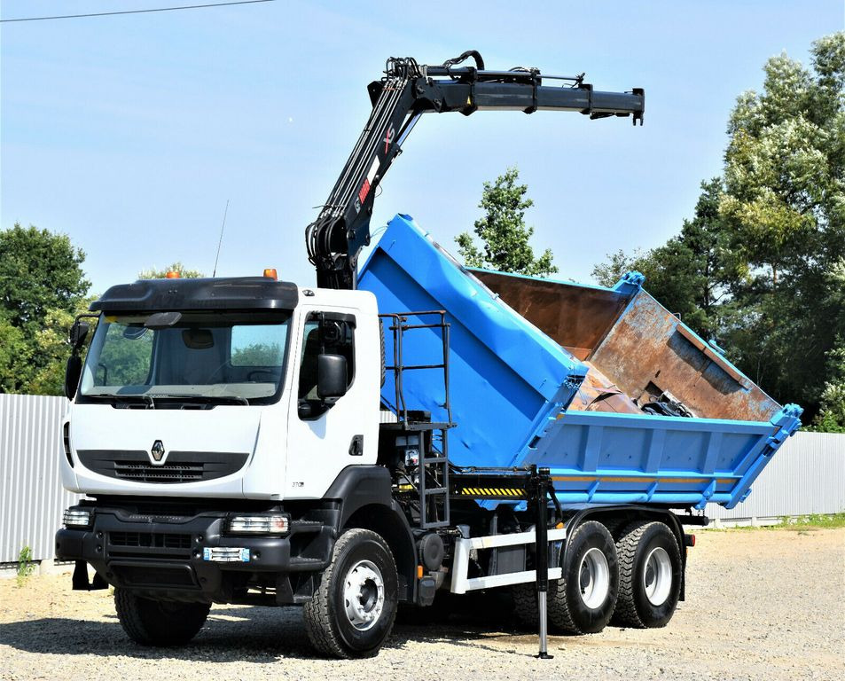 Renault KERAX 370 DXI* HIAB 122B-3 HIDUO/FUNK * 6x4 - Камион со кран, Кипер: слика 3 Renault KERAX 370 DXI* HIAB 122B-3 HIDUO/FUNK * 6x4 - Камион со кран, Кипер: слика 3