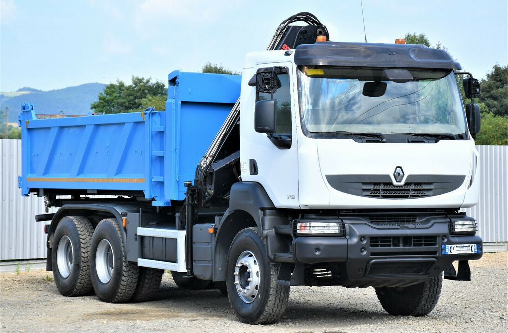Renault KERAX 370 DXI* HIAB 122B-3 HIDUO/FUNK * 6x4 - Кипер, Камион со кран: слика 4 Renault KERAX 370 DXI* HIAB 122B-3 HIDUO/FUNK * 6x4 - Кипер, Камион со кран: слика 4