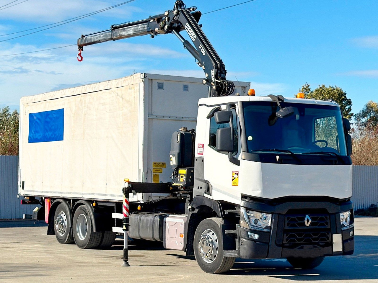 Renault T380 * FASSI F120B.2.22 + FUNK / 6x2* TOP - Камион со кран: слика 2 Renault T380 * FASSI F120B.2.22 + FUNK / 6x2* TOP - Камион со кран: слика 2