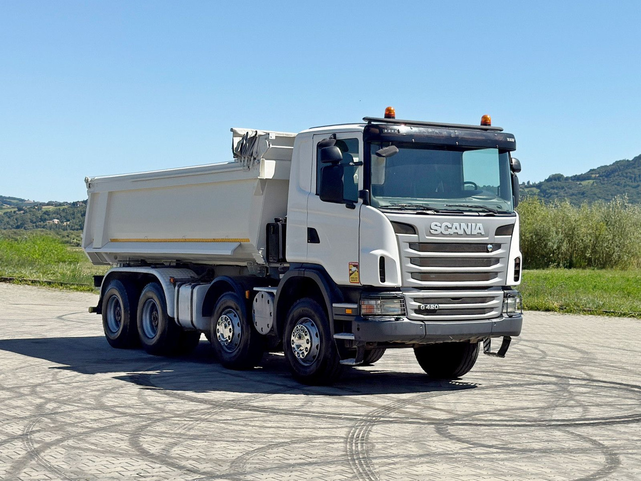 Scania G 420 * KIPPER * 8x4 * TOPZUSTAND - Кипер: слика 1 Scania G 420 * KIPPER * 8x4 * TOPZUSTAND - Кипер: слика 1