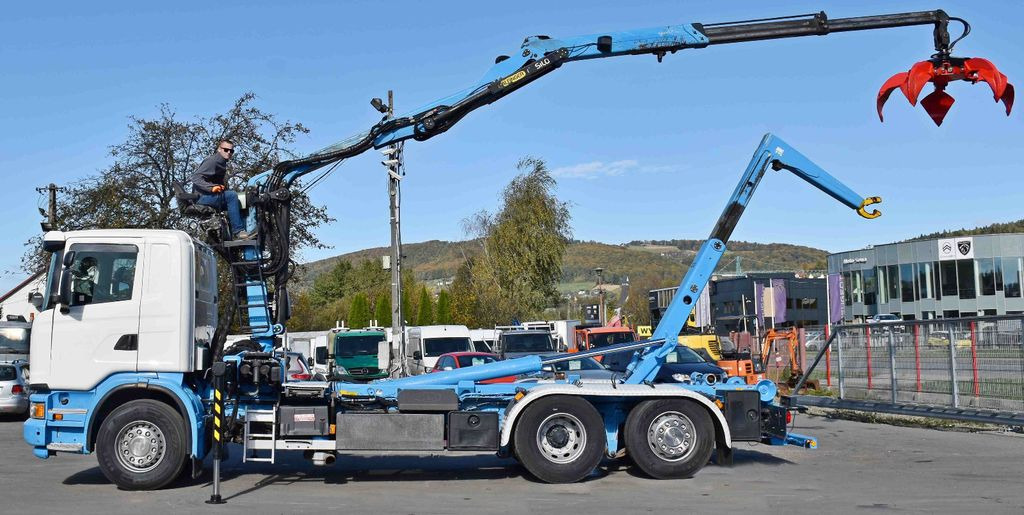 Scania G 440 * Abrollkipper * EPSILON M120Z95TR* TOP  - Камион со кука за подигање: слика 5 Scania G 440 * Abrollkipper * EPSILON M120Z95TR* TOP  - Камион со кука за подигање: слика 5