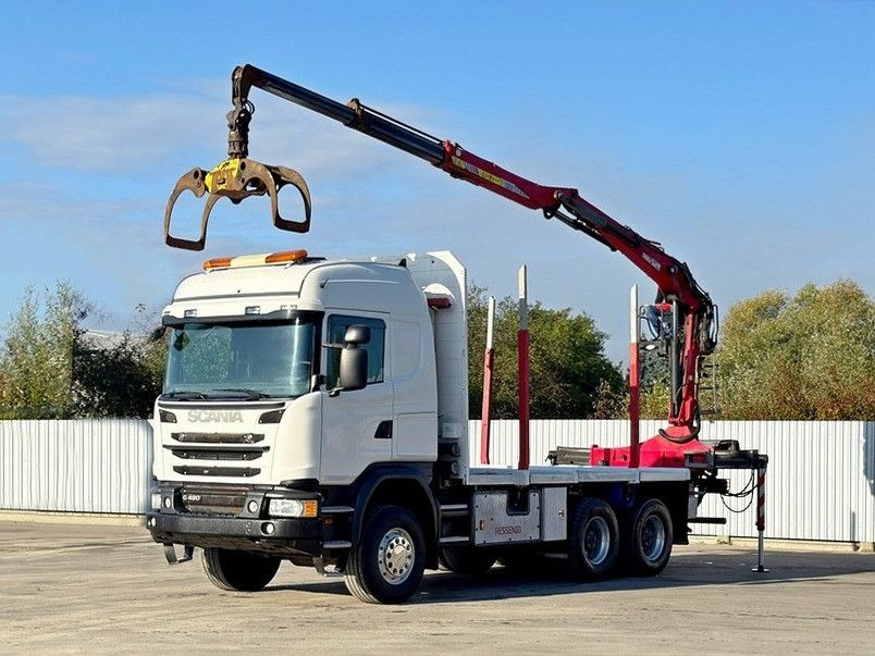 Scania G490* HOLZTRANSPORTER * PENZ 12Z8.70* 6x6 - Камион за дрва, Камион со кран: слика 2 Scania G490* HOLZTRANSPORTER * PENZ 12Z8.70* 6x6 - Камион за дрва, Камион со кран: слика 2