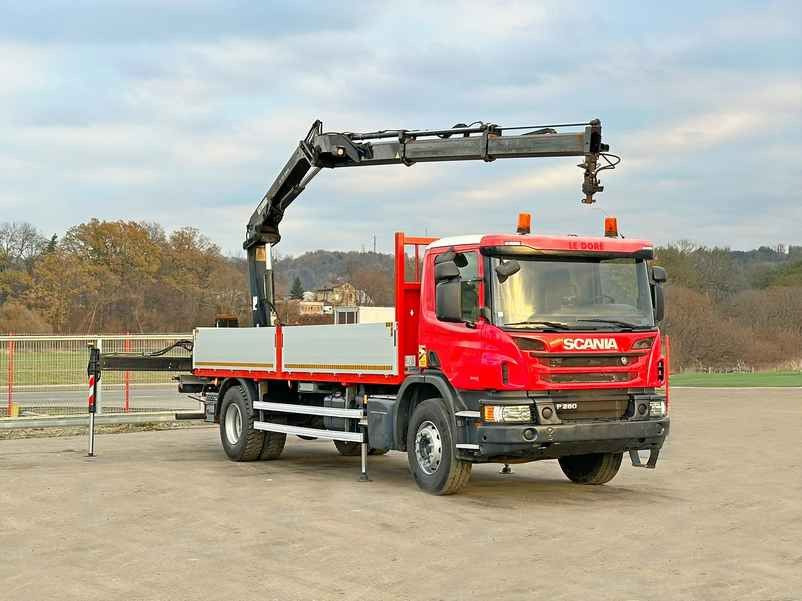 Scania P 280 * HIAB 122 E - 2 HIDUO + FUNK* TOPZUSTAND Scania P 280 * HIAB 122 E - 2 HIDUO + FUNK* TOPZUSTAND - Камион со кран, Камион со платформа: слика 2 Scania P 280 * HIAB 122 E - 2 HIDUO + FUNK* TOPZUSTAND Scania P 280 * HIAB 122 E - 2 HIDUO + FUNK* TOPZUSTAND - Камион со кран, Камион со платформа: слика 2