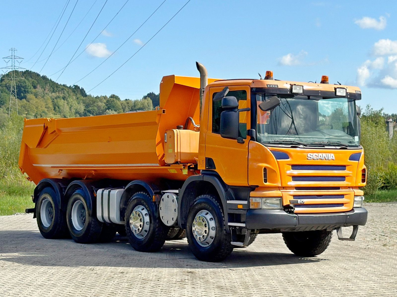 Scania P 380 Kipper * 8x4 * TOPZUSTAND - Кипер: слика 1 Scania P 380 Kipper * 8x4 * TOPZUSTAND - Кипер: слика 1
