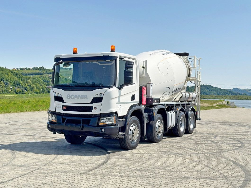 Scania P 410 XT * Betonmischer * 8x4 * TOPZUSTAND - Камион миксер за бетон: слика 2 Scania P 410 XT * Betonmischer * 8x4 * TOPZUSTAND - Камион миксер за бетон: слика 2