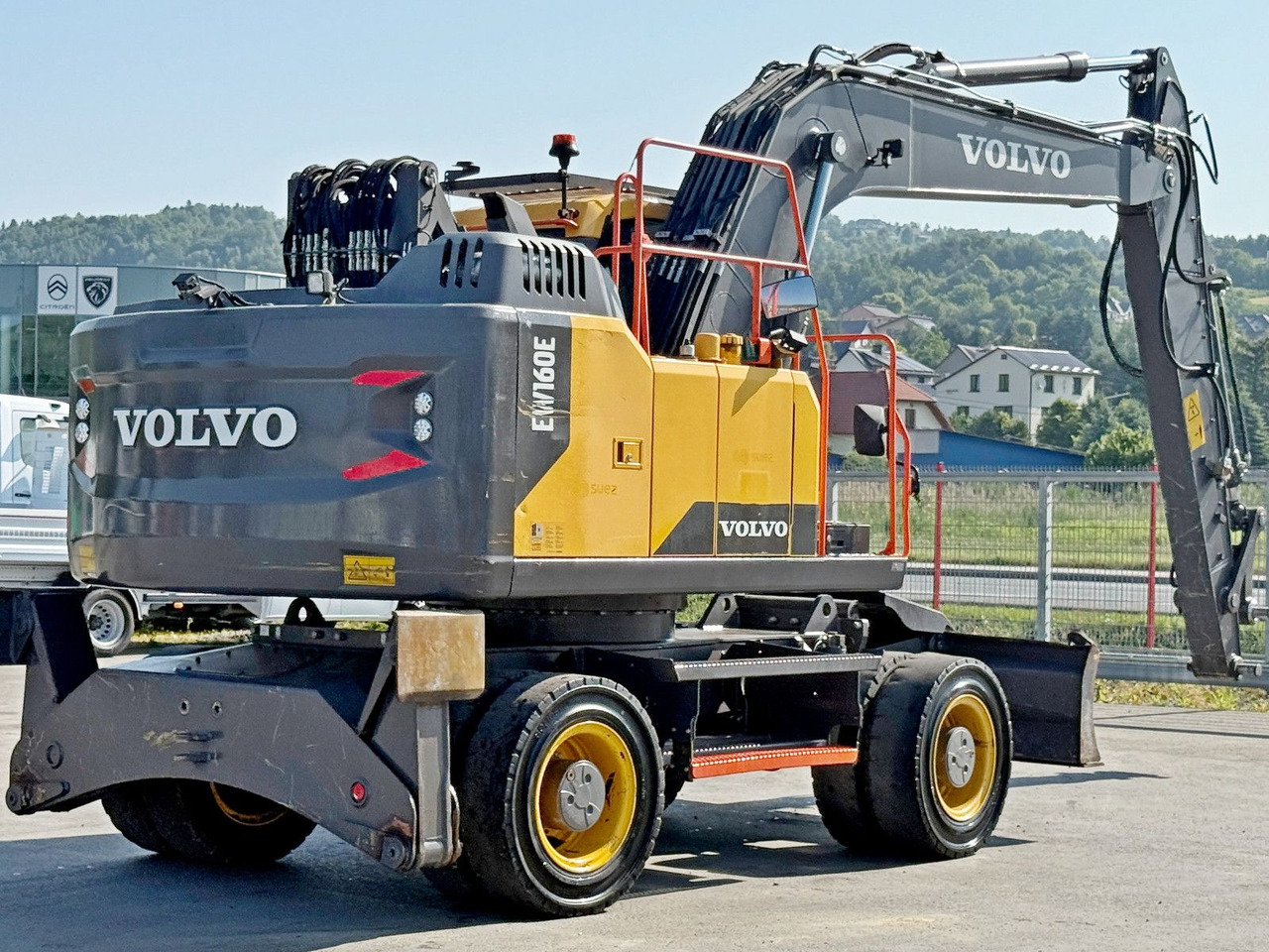 Багер на тркала Volvo EW 160 E* Umschlagbagger * TOPZUSTAND: слика 9 Багер на тркала Volvo EW 160 E* Umschlagbagger * TOPZUSTAND: слика 9