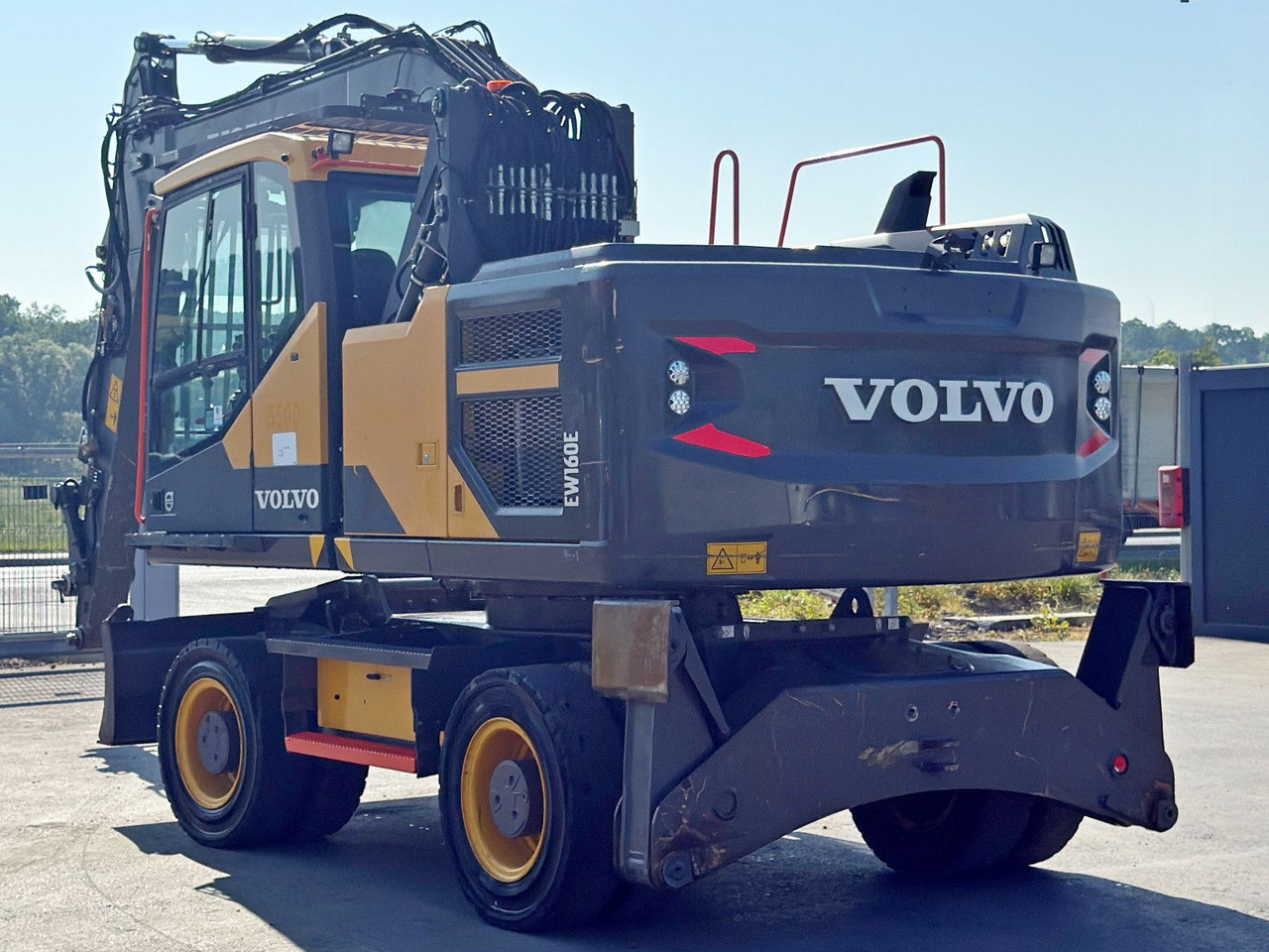 Багер на тркала Volvo EW 160 E* Umschlagbagger * TOPZUSTAND: слика 8 Багер на тркала Volvo EW 160 E* Umschlagbagger * TOPZUSTAND: слика 8