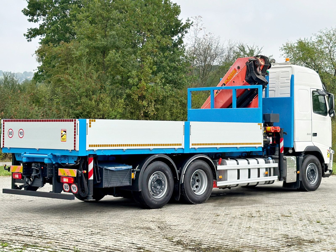 Камион со кран Volvo FH 500 * PRITSCHE 6,05 m* PK 42502 + FUNK *TOP: слика 7