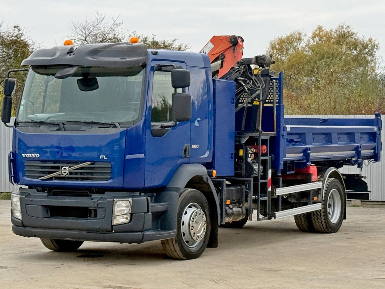 Volvo FL280 KIPPER 4,35m * PALFINGER PK 10000 + FUNK - Камион со кран: слика 4 Volvo FL280 KIPPER 4,35m * PALFINGER PK 10000 + FUNK - Камион со кран: слика 4