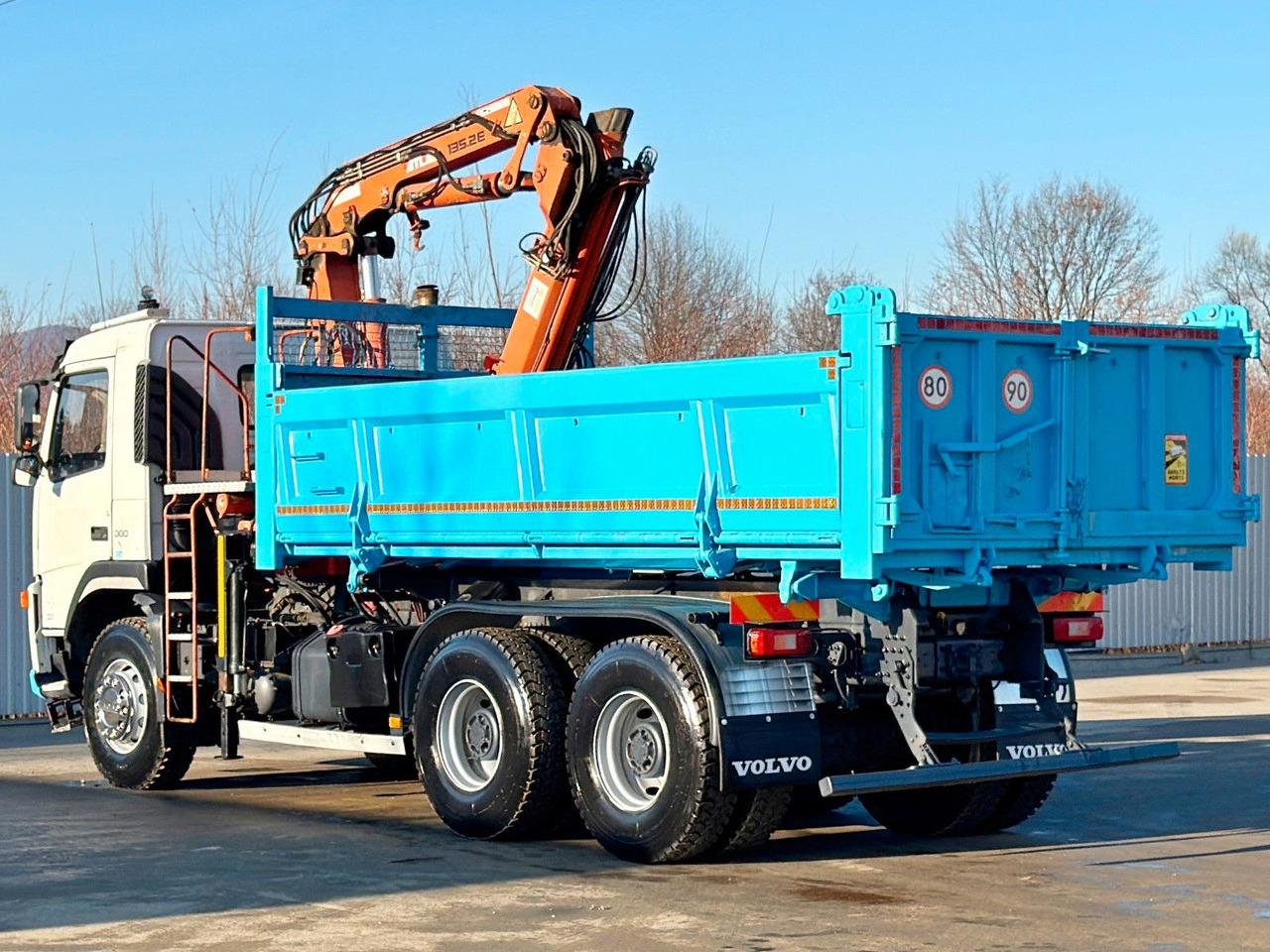 Volvo FM 380 Kipper 5,10 m * ATLAS TEREX 135.2ME-A2 - Кипер, Камион со кран: слика 4 Volvo FM 380 Kipper 5,10 m * ATLAS TEREX 135.2ME-A2 - Кипер, Камион со кран: слика 4