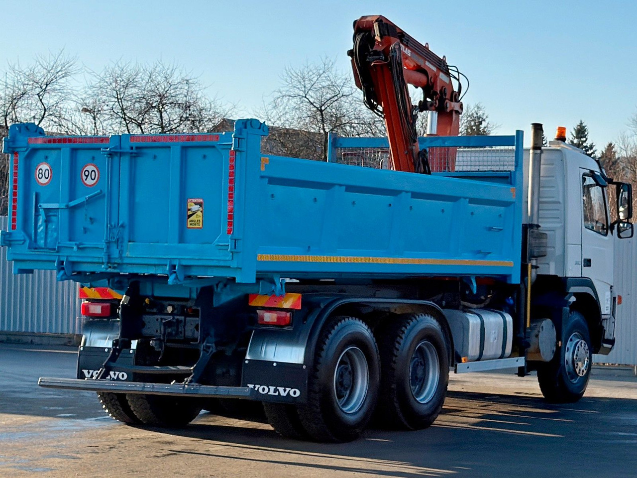 Volvo FM 380 Kipper 5,10 m * ATLAS TEREX 135.2ME-A2 - Кипер, Камион со кран: слика 5 Volvo FM 380 Kipper 5,10 m * ATLAS TEREX 135.2ME-A2 - Кипер, Камион со кран: слика 5