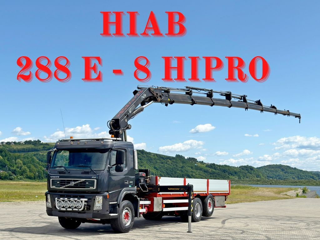 Volvo FM 440 * HIAB 288 E - 8 HIPRO/FUNK * TOPZUSTAND - Камион со кран: слика 1 Volvo FM 440 * HIAB 288 E - 8 HIPRO/FUNK * TOPZUSTAND - Камион со кран: слика 1
