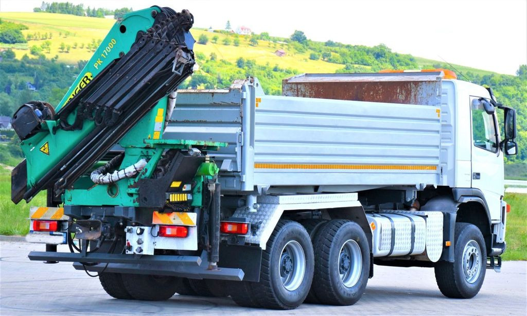 Кипер, Камион со кран Volvo FM 440 Kipper 4,80m + PK 17000D/6x4 * TOPZUSTAND: слика 6