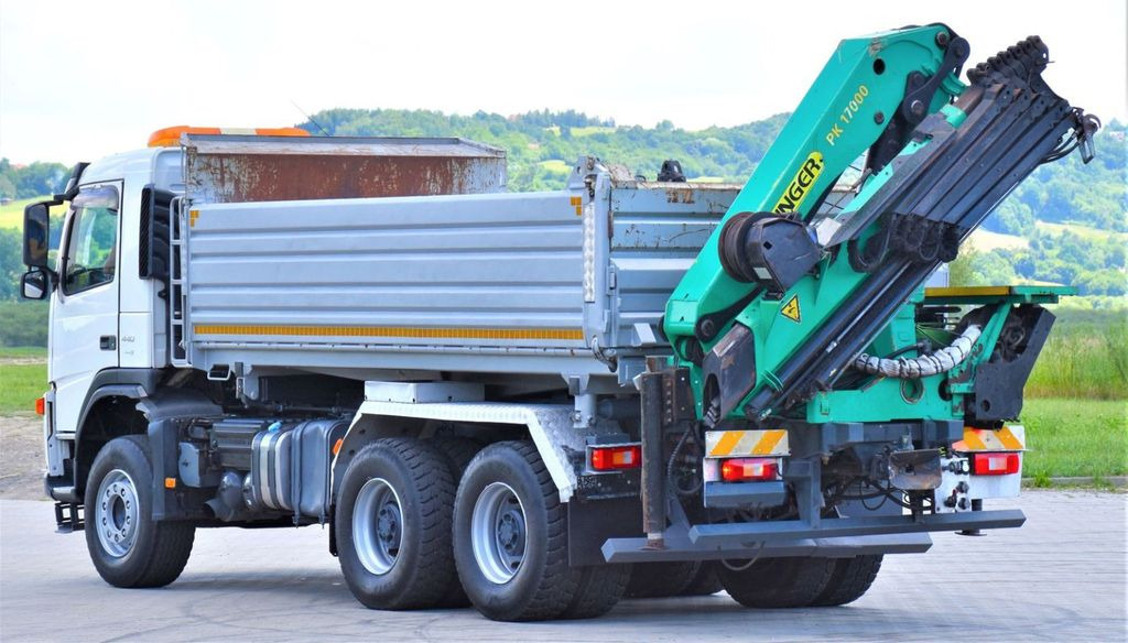 Кипер, Камион со кран Volvo FM 440 Kipper 4,80m + PK 17000D/6x4 * TOPZUSTAND: слика 7