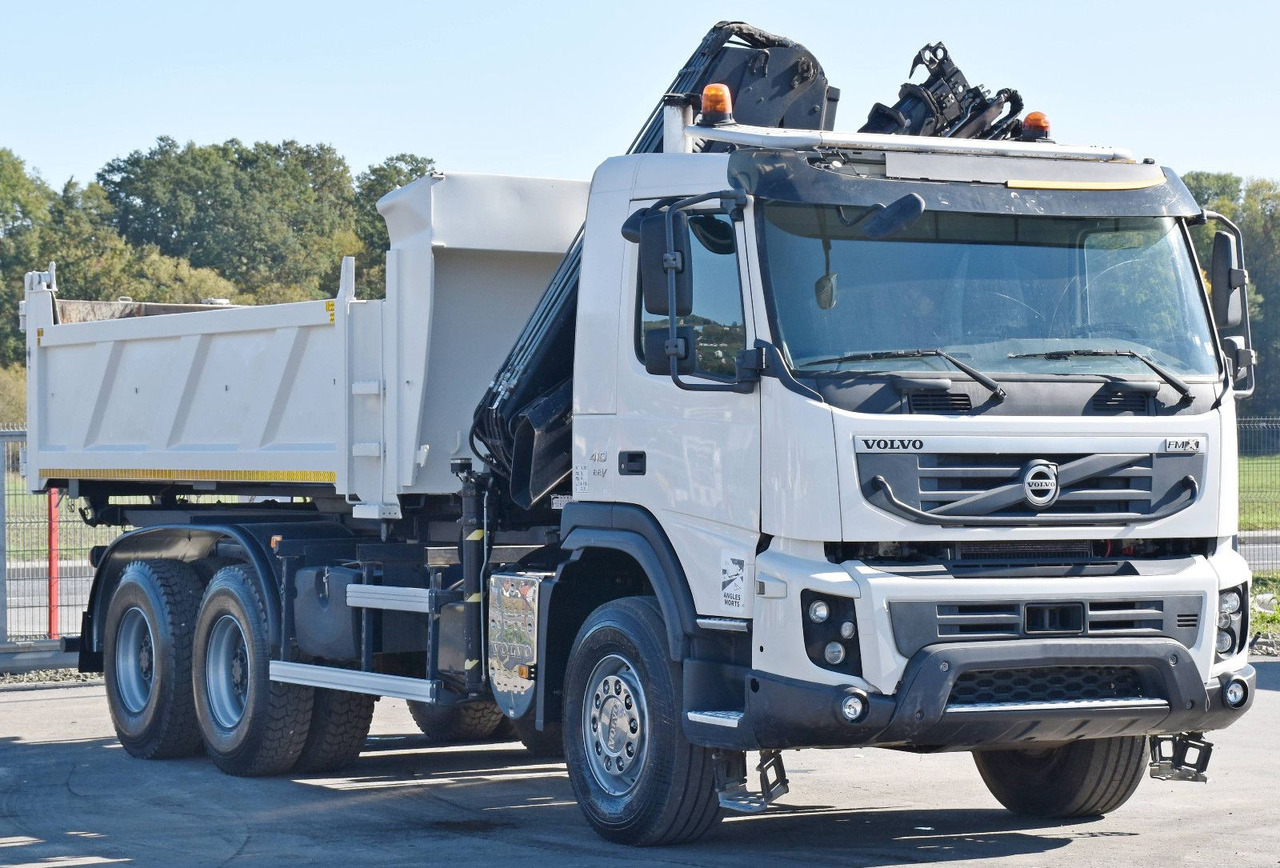 Volvo FMX 410 Kipper 5,20m*HIAB 122 D-4 HIDUO/FUNK*6x4 - Камион со кран: слика 4 Volvo FMX 410 Kipper 5,20m*HIAB 122 D-4 HIDUO/FUNK*6x4 - Камион со кран: слика 4