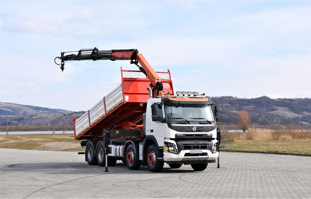 Volvo FMX 420 Kipper 6,20m *PK 1850 2 - SH B*FUNK/8x4 - Камион со кран, Кипер: слика 2 Volvo FMX 420 Kipper 6,20m *PK 1850 2 - SH B*FUNK/8x4 - Камион со кран, Кипер: слика 2