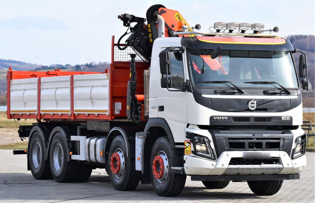 Volvo FMX 420 Kipper 6,20m *PK 1850 2 - SH B*FUNK/8x4 - Камион со кран, Кипер: слика 4 Volvo FMX 420 Kipper 6,20m *PK 1850 2 - SH B*FUNK/8x4 - Камион со кран, Кипер: слика 4