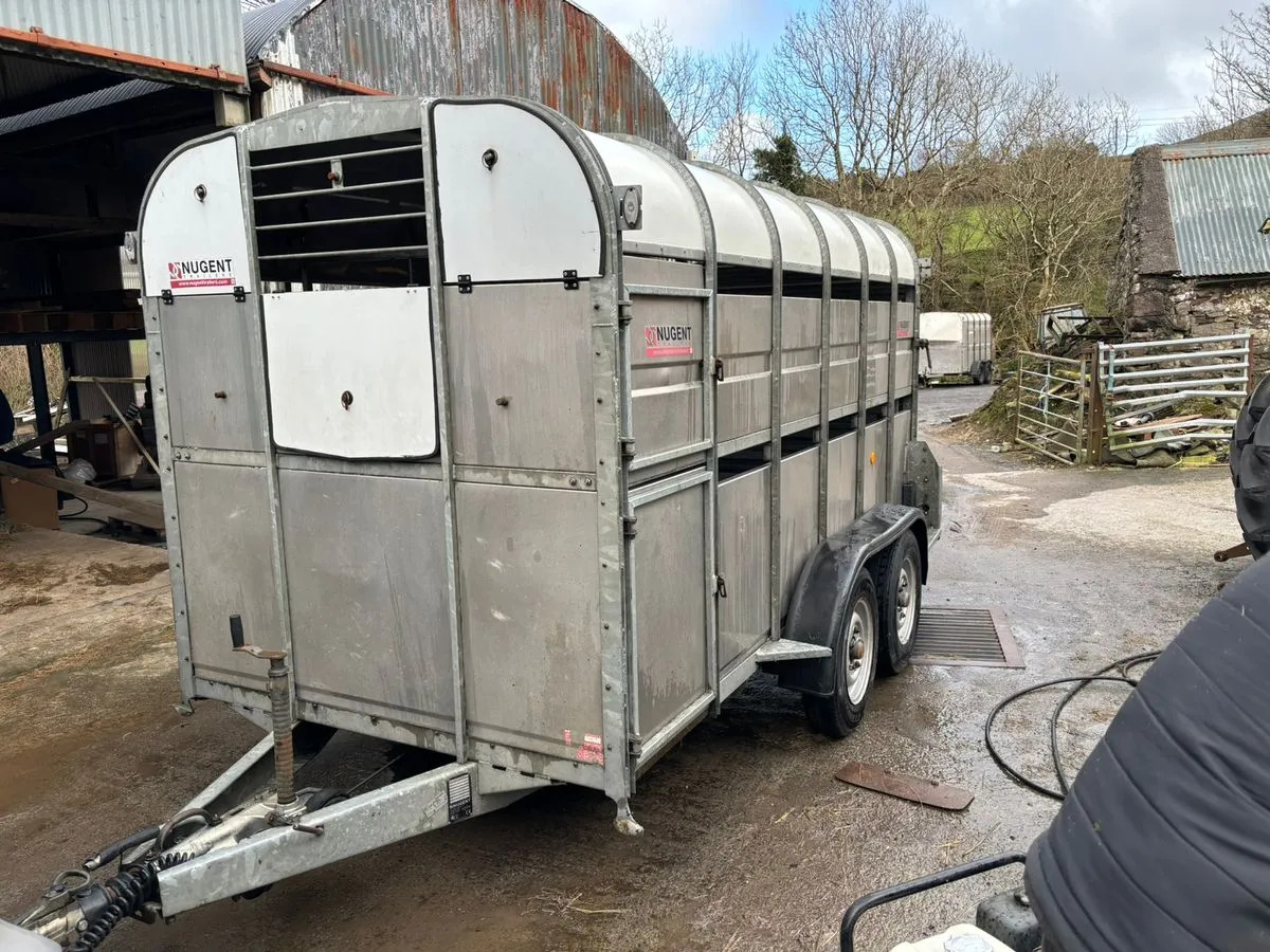 12X6 Nugent Livestock Trailer - Приколка за добиток: слика 2 12X6 Nugent Livestock Trailer - Приколка за добиток: слика 2