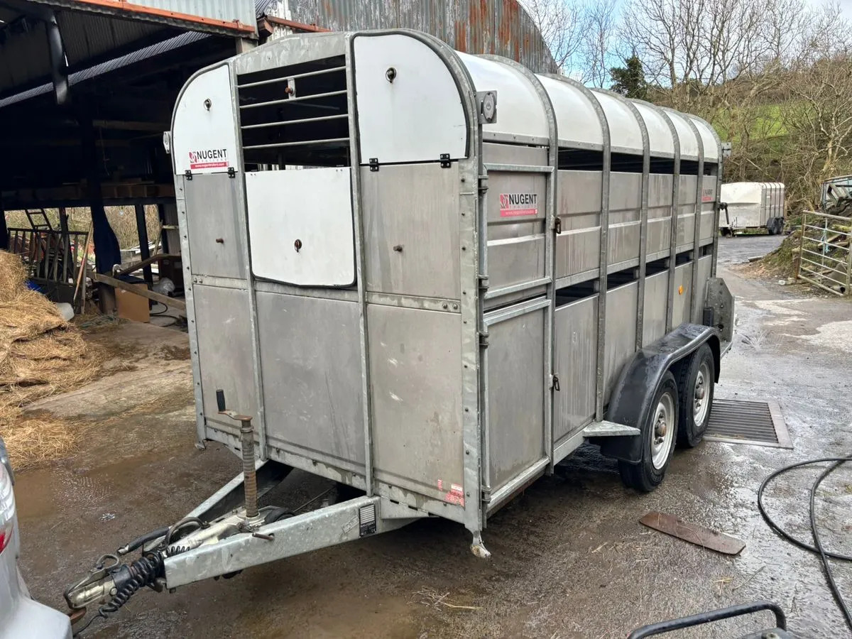 12X6 Nugent Livestock Trailer - Приколка за добиток: слика 5 12X6 Nugent Livestock Trailer - Приколка за добиток: слика 5